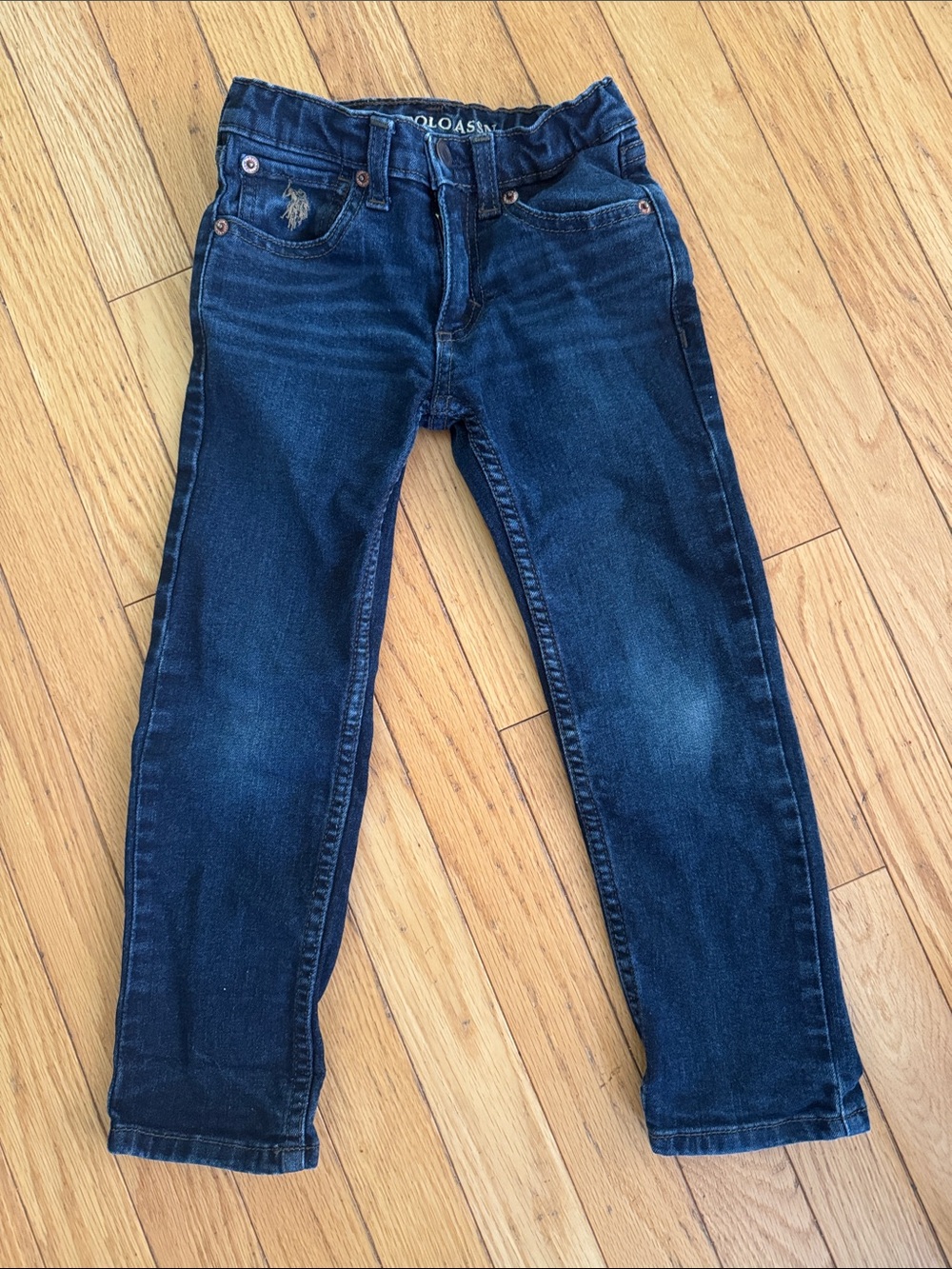 Dark Blue Stretch slim jeans